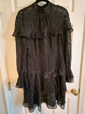 Elegant Black BCBG Dress